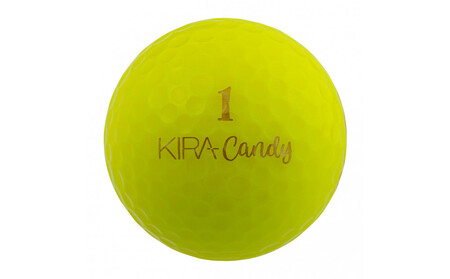 ゴルフボール KIRA candy 4色 12球入 (4個×3袋）レディース キャスコ kasco
