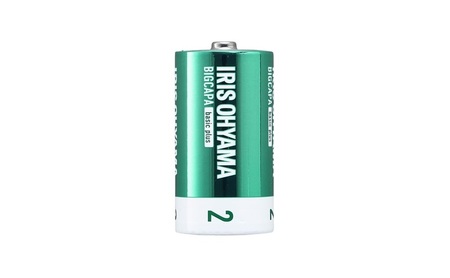 乾電池 BIGCAPA basic plus アルカリ乾電池 単2形2本パック LR14Bbp/2S 乾電池 単2 2本パック 10年 防災 非常用 防災用品