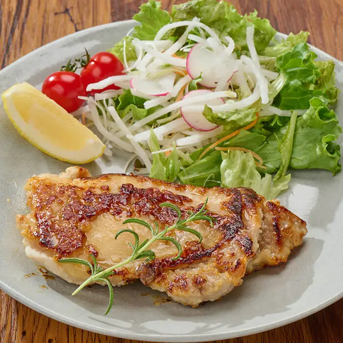 大分県産 ぶんご鶏の自家製塩麹漬け(計1.26kg：210g×6枚) 国産 鶏肉 塩こうじ 麹 簡単 調理 おかず お惣菜 冷凍 【opax001】【ぶんご銘醸】