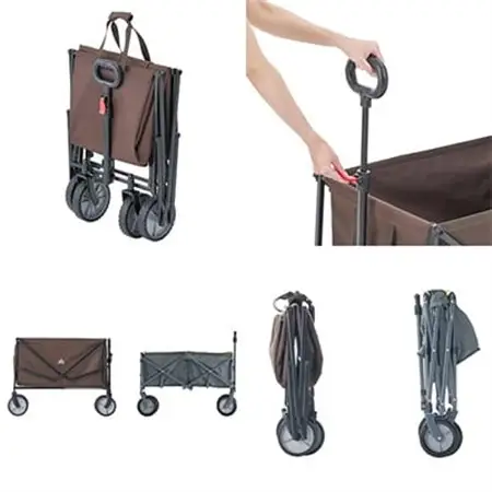 LOGOS　お荷物満載キャリー  アウトドアやキャンプで楽々運搬ができるワゴン　84720743【1667194】