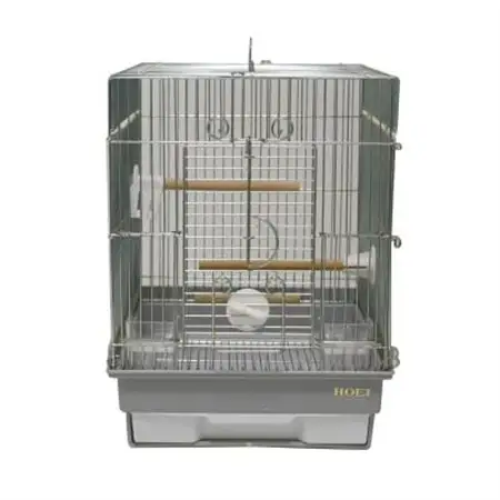HOEIの鳥かご　小鳥用手のりケージ　21手のりG　フロスティグレー【1664261】