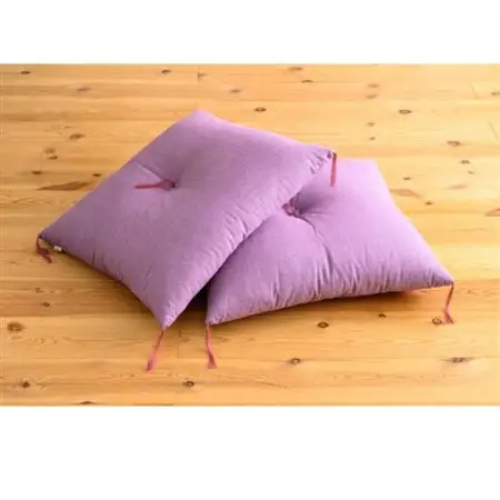 ローズパープル小座布団45cm×45cm　2枚セット【1633312】