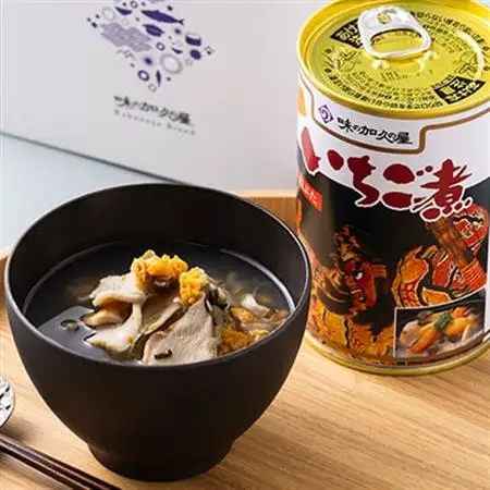 【ウニ×アワビの潮汁】ねぶた競演 いちご煮 415g×2缶【1668484】