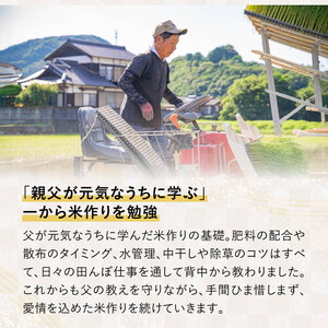 【令和8年産新米】【先行予約】【2ヵ月定期便】谷口さん家のコシヒカリ 計10kg（5kg×2回） | ご飯 白米 お米 5kg 10kg 令和8年産 精米済み 愛媛県鬼北町 ※離島への配送不可 ※2026年9月頃より順次発送予定