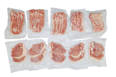 豚肉 豚ロース とんかつ用 しゃぶしゃぶ用 各1kg 計2kg セット [司フーズ・システム 兵庫県 三田市 3d28bdy500011] 