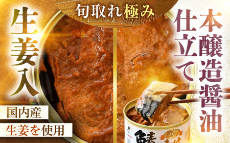 鯖缶詰 6缶 詰め合わせD 180g×6缶 本醸造醤油仕立て 生姜 味噌煮 / サバ缶 鯖缶 さば缶 鯖 サバ さば 小浜市 / 福井缶詰[BFAB058]