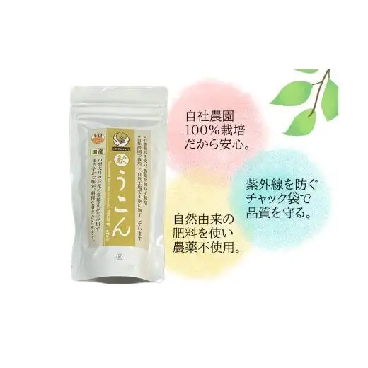 粉末秋うこん100ｇ×2袋