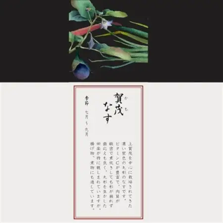 ノリタケ【京香旬彩】27cmプレート(加茂茄子)【1637966】