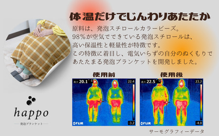 BN1　大切な人に贈りたい「 発泡ブランケット 」 【 ブランケット ひざ掛け 防寒 冷え性 冷え対策 軽量 軽い 発泡 ビーズ 電気 電源不要 ペット用品 犬 猫 プレゼント 贈りもの 敬老の日 母の日 父の日 誕生日 】