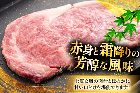 牛肉 博多和牛 ロースステーキ用 200g 2枚入 400g [JA全農ミートフーズ 福岡県 筑紫野市 21761319]