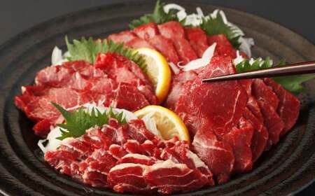 熊本県産 馬刺し 350g セット （小） 食べ比べ 詰め合わせ 醤油付き 馬肉 肉