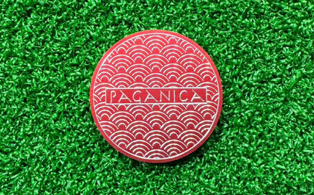 ボールマーカー RED CARP 【PAGANICA TOOLS】 瑞浪市 / ジオニック ゴルフ ギフト 高級[AZBQ150]