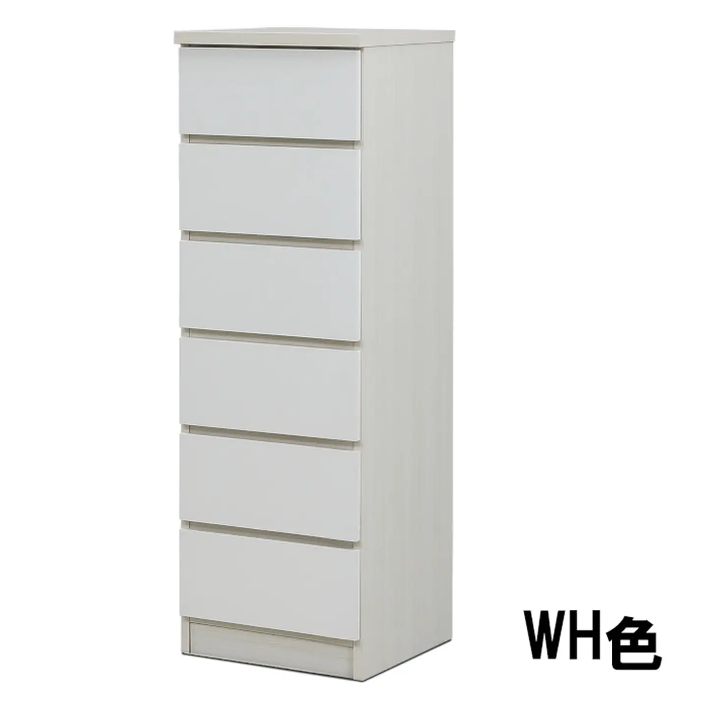 スリムチェスト ワルツ 幅40-6段 隙間収納【諸富家具】：C134-005