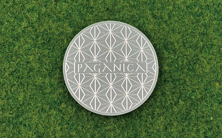 ボールマーカー FLYING CRANE 【PAGANICA TOOLS】 瑞浪市 / ジオニック ゴルフ ギフト 高級[AZBQ162]