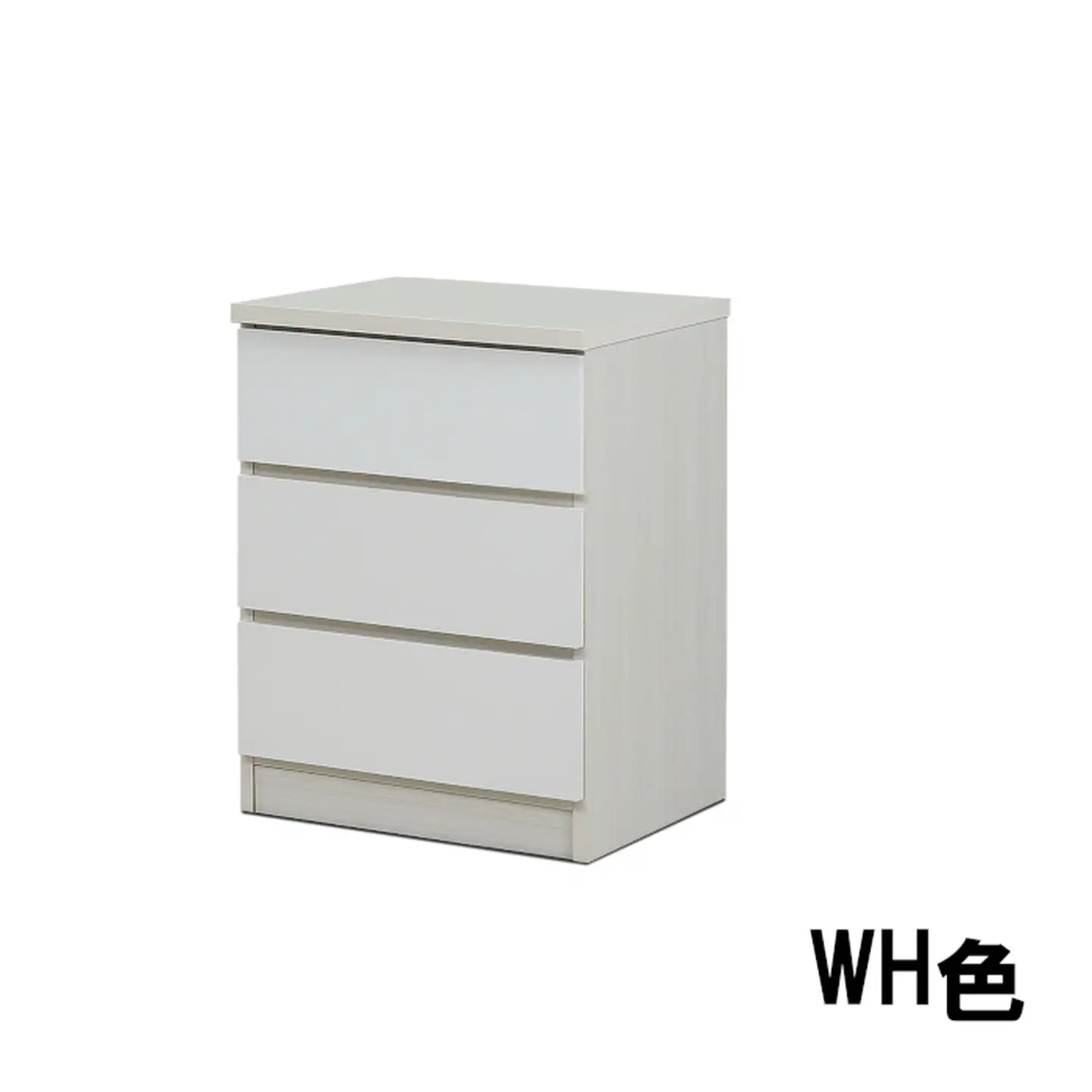 スリムチェスト ワルツ 幅50-3段 隙間収納【諸富家具】：B780-002