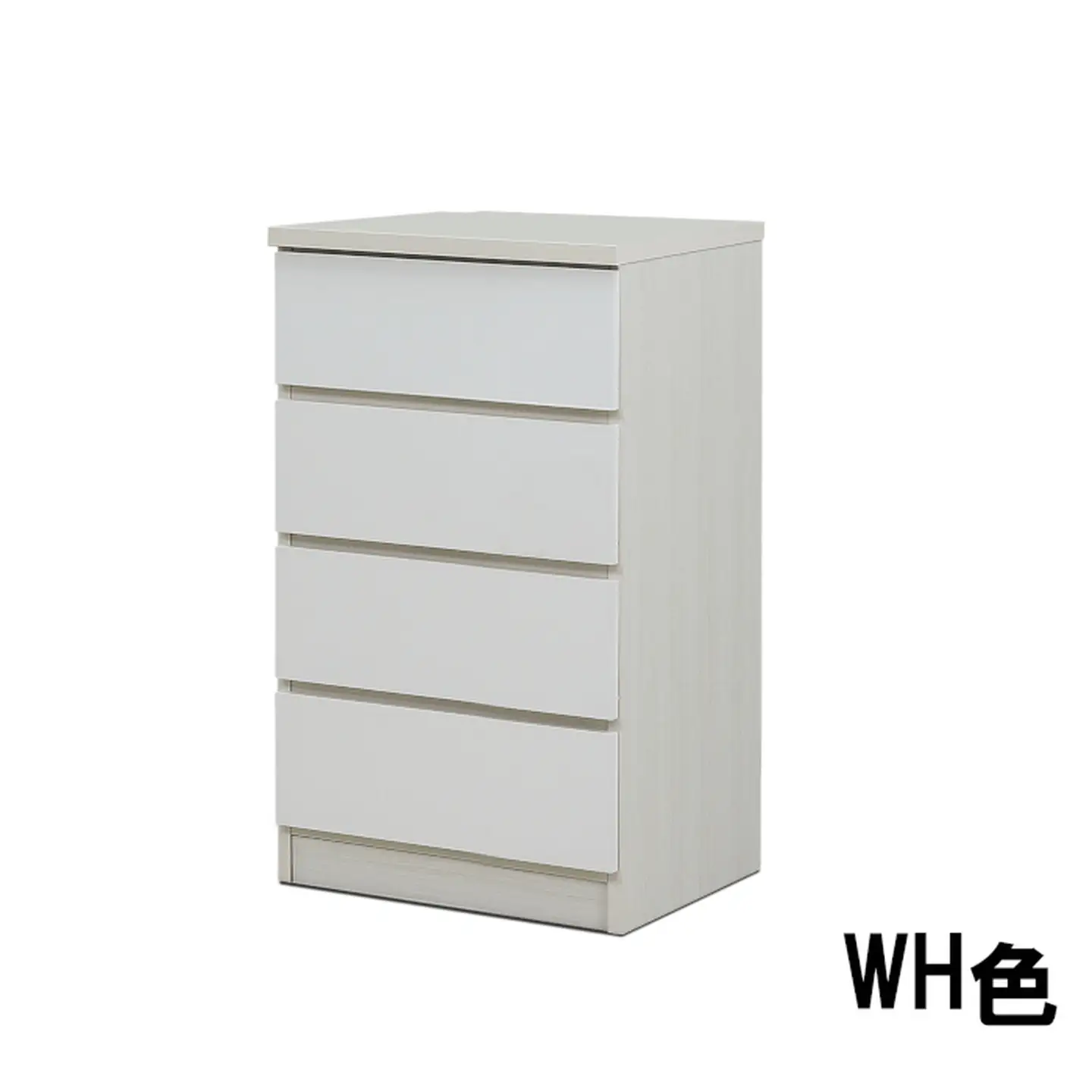 スリムチェスト ワルツ 幅50-4段 隙間収納【諸富家具】：B910-002