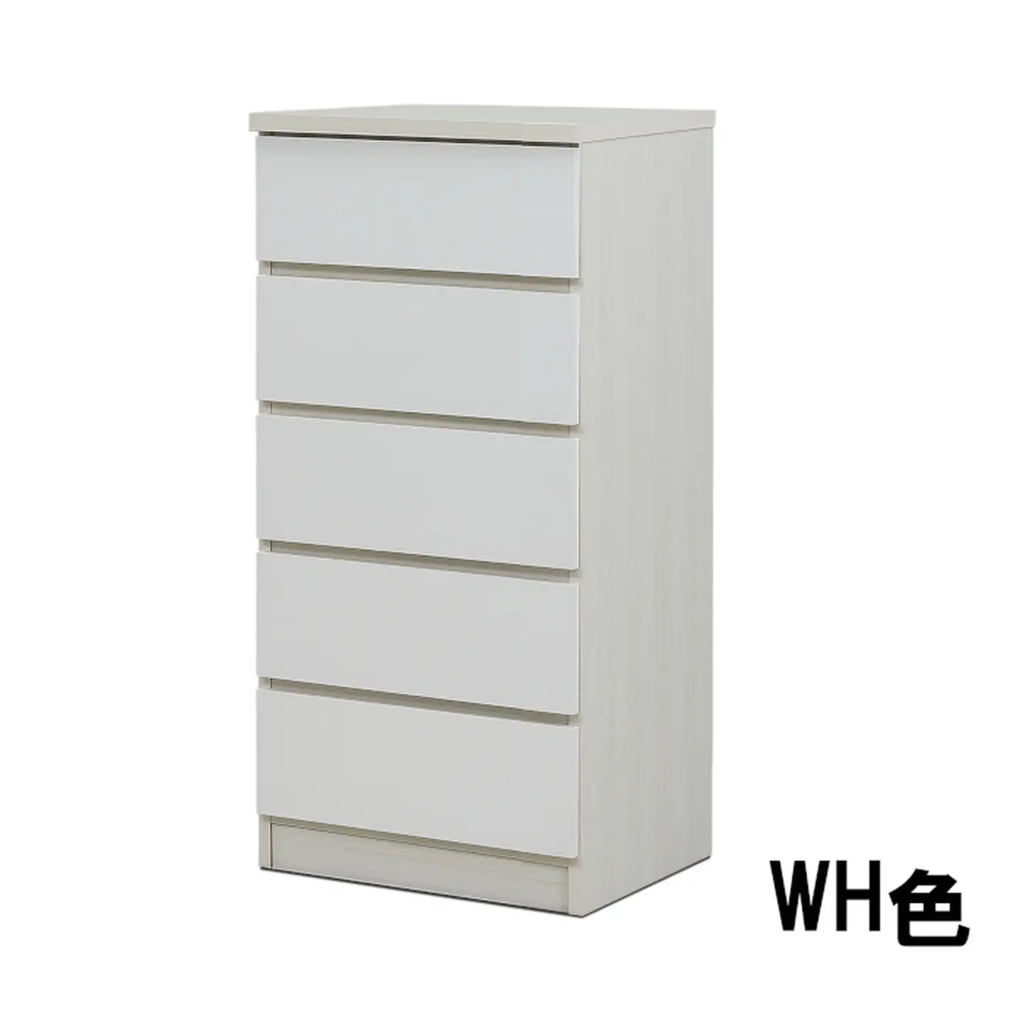 スリムチェスト ワルツ 幅50-5段 隙間収納【諸富家具】：C109-008