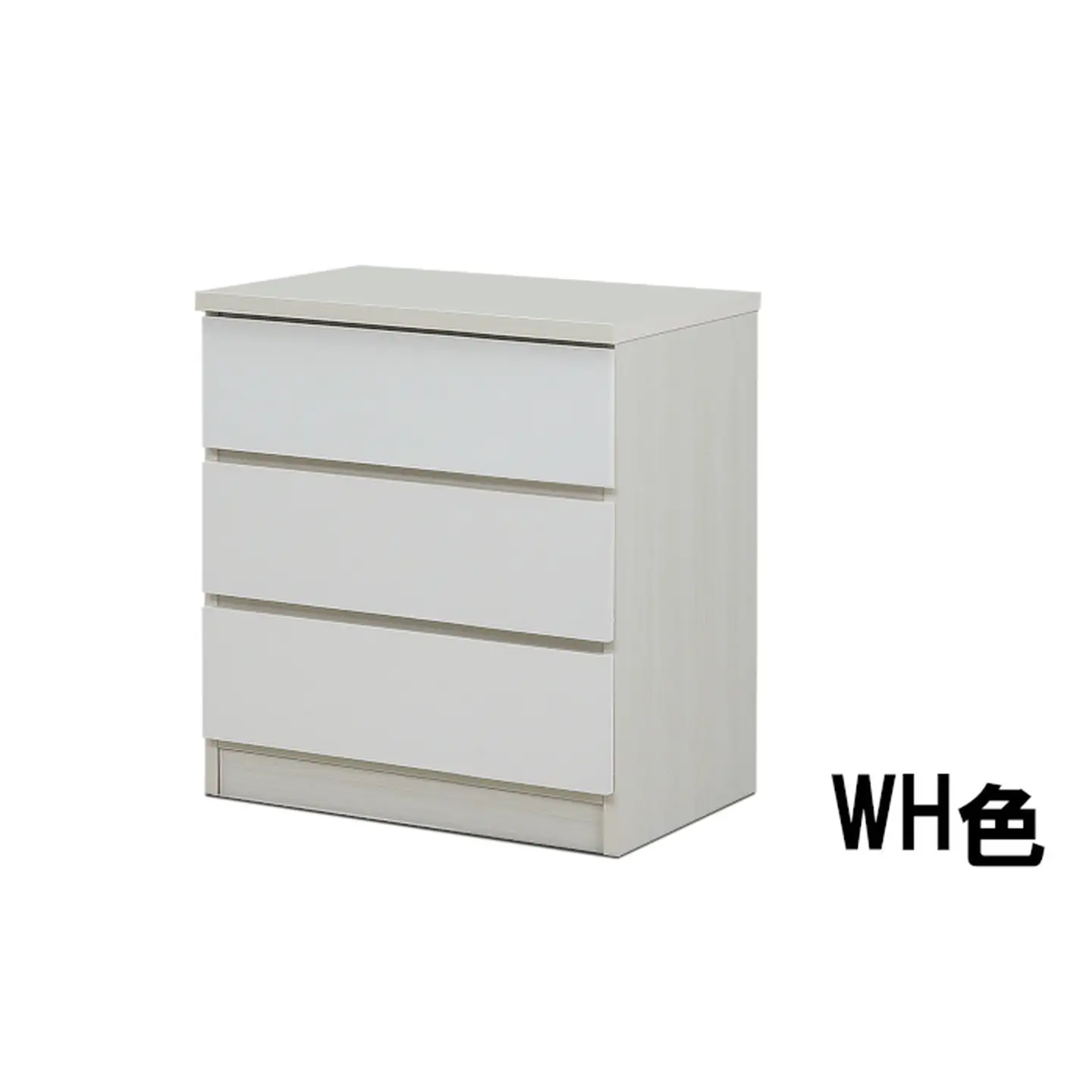 スリムチェスト ワルツ 幅60-3段 隙間収納【諸富家具】：B820-002