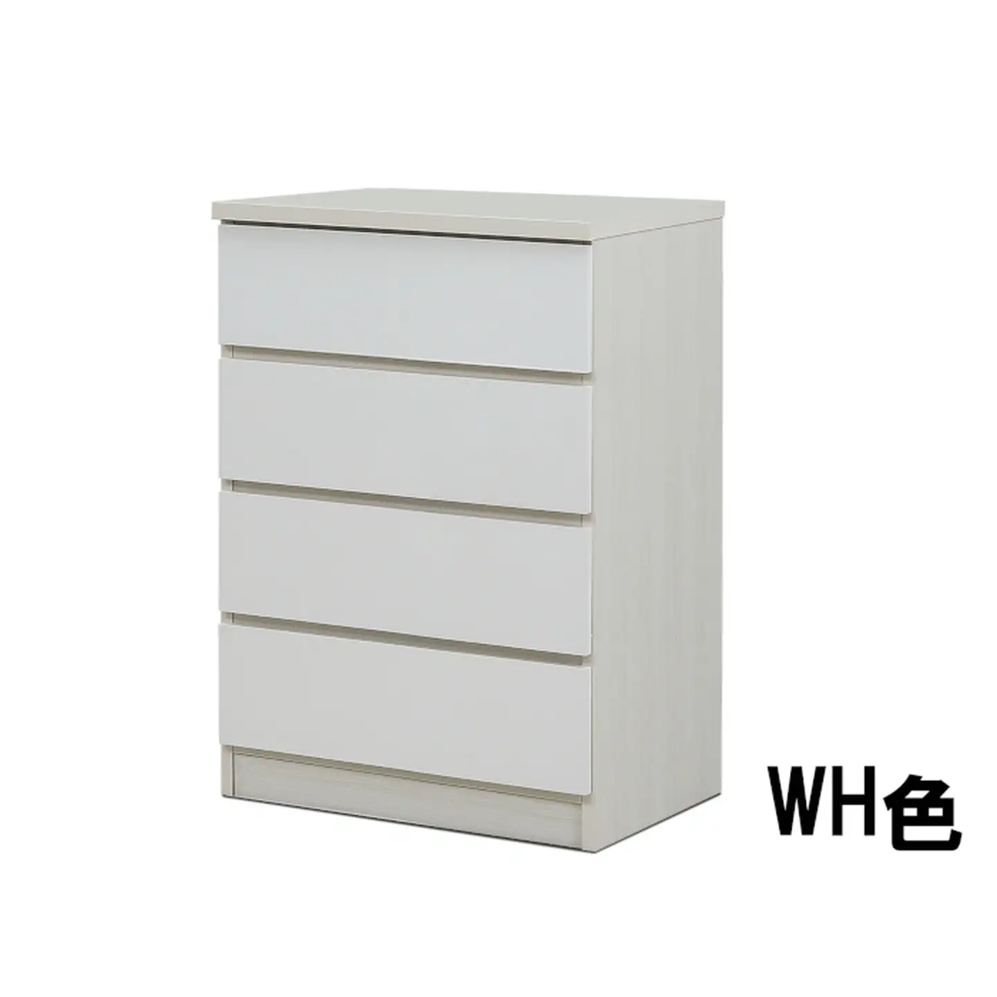 スリムチェスト ワルツ 幅60-4段 隙間収納【諸富家具】：B950-005