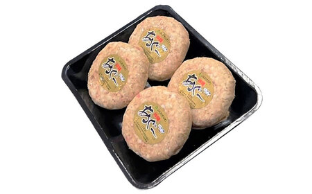 【全6回定期便】沖縄県産あぐー豚ハンバーグセット 400g (100g×4個) 豚 ハンバーグ 冷凍 ギフト お取り寄せ 沖縄市 / お肉屋本店[BCAZ019]
