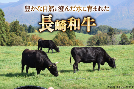 AJ465 長崎和牛 ロースステーキ バラ 焼肉 セット 500g [ 長崎県 島原市 ]
