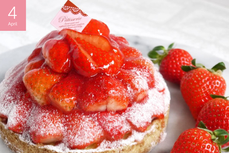 フルーツタルト 定期便 4回 総計4ホール [心優-Cotoyu Sweets- 長崎県 平戸市 hr42bjo490048]