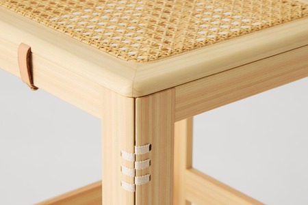 木製折り畳み椅子「patol stool HINOKI」(1脚) 家具 インテリア スツール イス 木 折りたたみ 和風 おしゃれ 人気 伝統 技法 受賞 【uj-CY007】【平山日用品店】