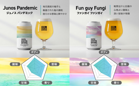 金賞受賞クラフトビール (350ml缶) 3種 飲み比べパック / ビール クラフトビール 麦酒 酒 飲み比べ セット 缶 ギフト 贈答用 プレゼント 【SOUTH HORIZON BREWING】[ATEU002]