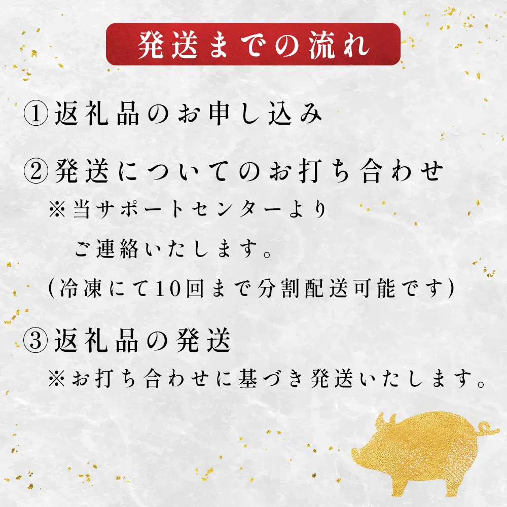 【事業者支援返礼品】赤村産養生豚 丸ごと1頭分のお肉（総重量50kg以上） B25