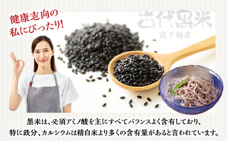古代黒米そうめん 麺類 そうめん 素麺 麺 特産品 古代米 黒米 黒米そうめん お取り寄せ ご当地 グルメ 宮崎県 高千穂町 _Tk005-108