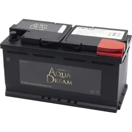 AQUADREAM GOLD 自動車始動用バッテリー 欧州車用 LN5 AGM 1個【配送不可地域：沖縄県】【1608377】