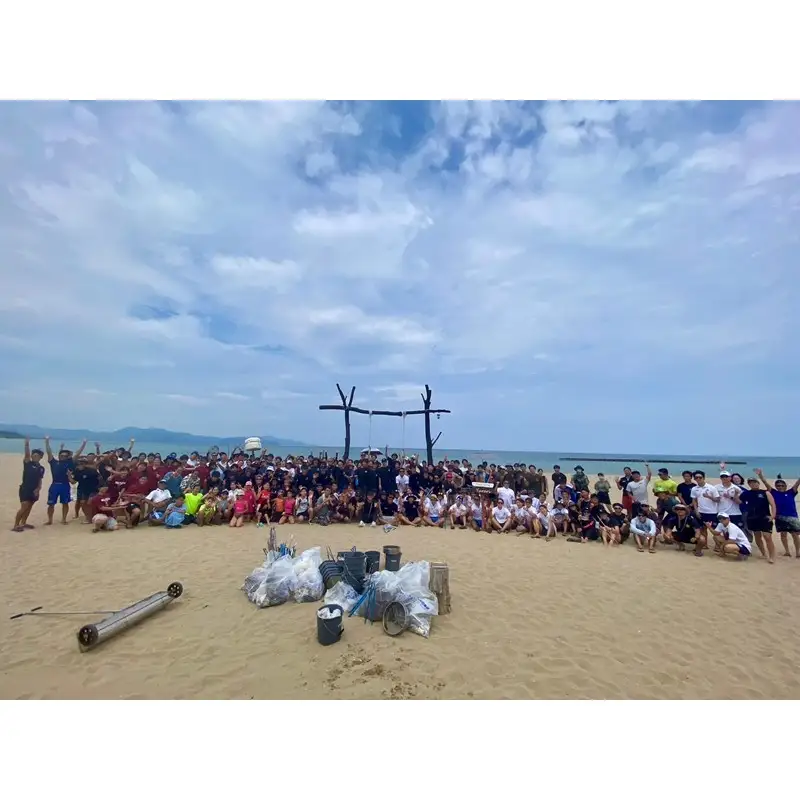 【ビーチクリーンへの応援をお願いします！】はだしで遊べる海を未来につなぐ『海ゴミ回収ビーチクリーン活動』への活動支援 1口 10,000円【返礼品なし】
