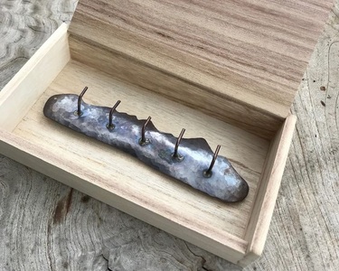 ほくとのクラフト　手づくり八ヶ岳のフック（5連） [h010]