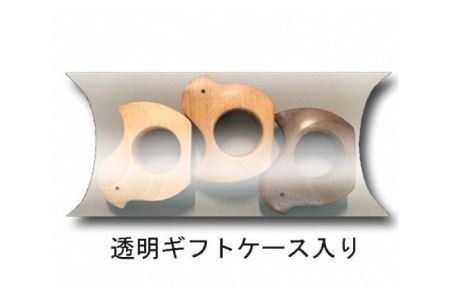 『ほくとのクラフト』２way鳥の箸おきセット [h011]