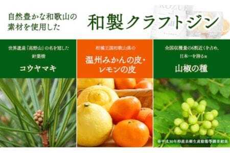 紀州の地酒 槙-KOZUE-こずえ ジン 47度 700ml 