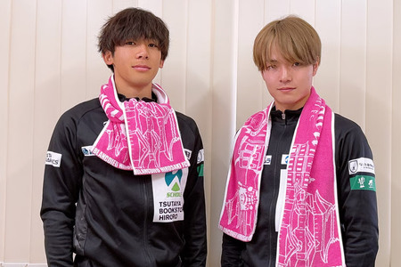 ブランデュー弘前FC オリジナルデザイン ホームタウン街並み マフラータオル