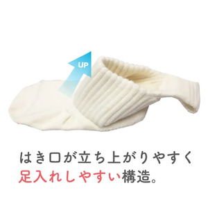 【らくーにはける】 ソックス Sサイズ ブルー 靴下