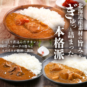 北海道定番カレー3種6個セットen01-00245