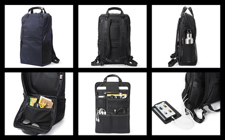 豊岡鞄 ベルーフバゲージ Urban Commuter BACK PACK 2 HA（ネイビー