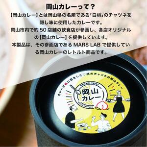 MARS LABオリジナル岡山カレー 3種食べ比べセット（200ｇ入り各3食 　9食分)