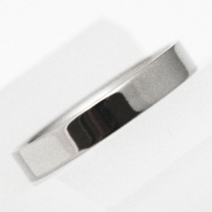 純チタン平打リング (幅3mm) 12号 | アクセサリー リング