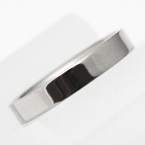 純チタン平打リング (幅3mm) 13号 | アクセサリー リング