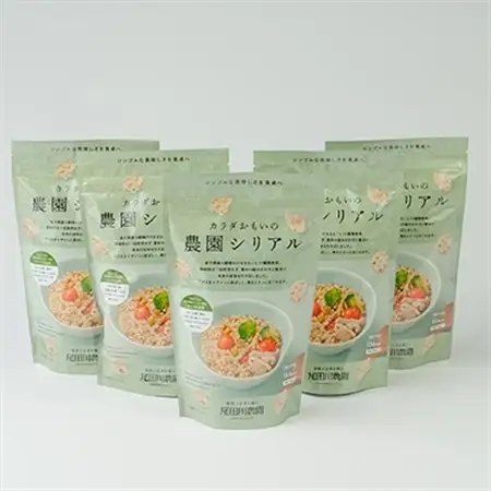 カラダおもいの農園シリアル 80g(5パック)【岩手県産】雑穀 保存食 尾田川農園【配送不可地域：離島・沖縄県】【1673435】