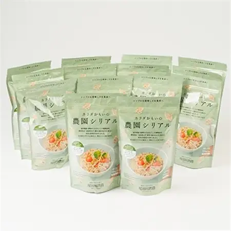 カラダおもいの農園シリアル 80g×14パック【岩手県産】雑穀 保存食 尾田川農園【配送不可地域：離島・沖縄県】【1673449】