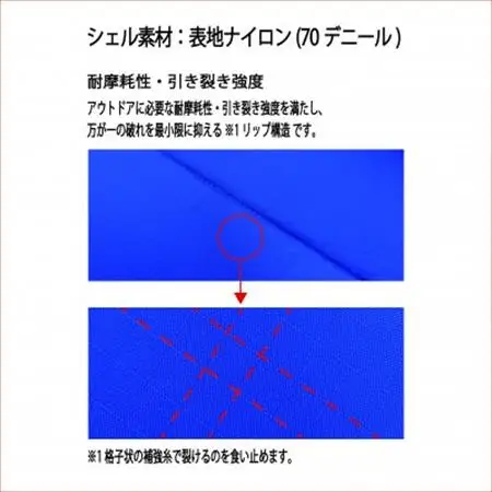 イスカ《シュラフ寝袋》パトロール 600　ロイヤルブルー　アウトドアやキャンプ用。【ISKOT】【1621068】