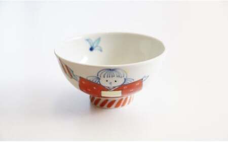 有田焼 子供食器 女の子用 3点 セット【伊万里陶芸】食器 器 うつわ 手描き 絵付け かわいい ギフト 食育 出産祝い 赤ちゃん 子供ギフト 50000円 5万円 A50-312