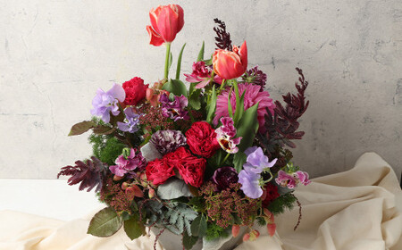 【HANAGRA】季節 の アレンジメントS お花 花 フラワー 生花 ギフト プレゼント 贈り物