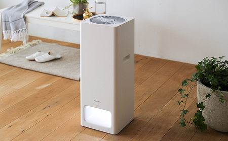 バルミューダ BALMUDA The Pure ホワイトA01A-WH／JP ｜ BALMUDA バルミューダ ザ・ピュア 空気清浄機 空気清浄 消臭 大風量 コンパクト 家電 おしゃれ リビング