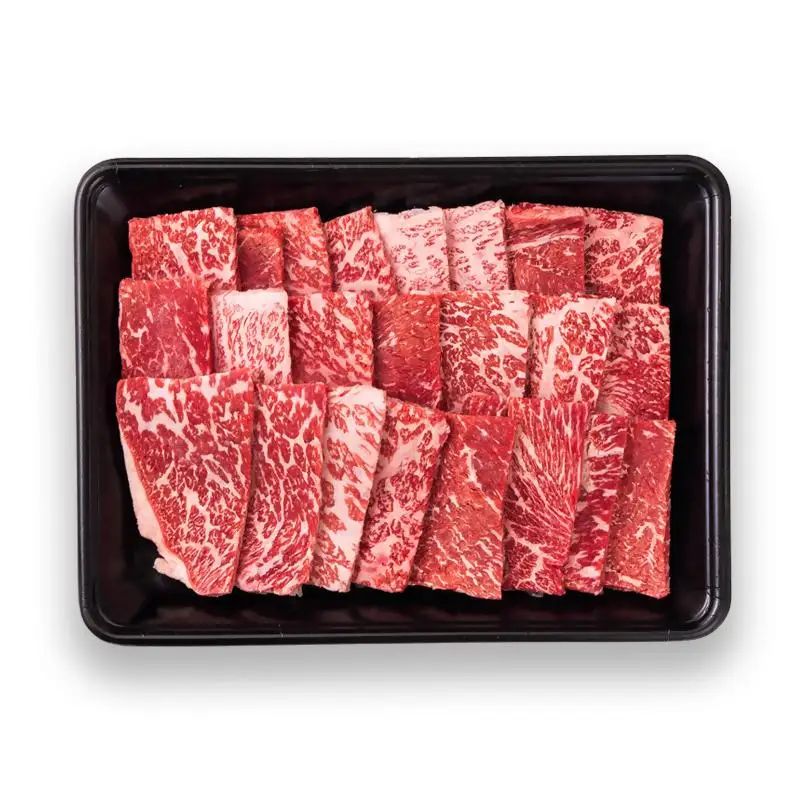 宮崎県産黒毛和牛 赤身焼肉 500g BBQ 鉄板焼肉 宮崎県産 ミヤチク＜47-2b＞●