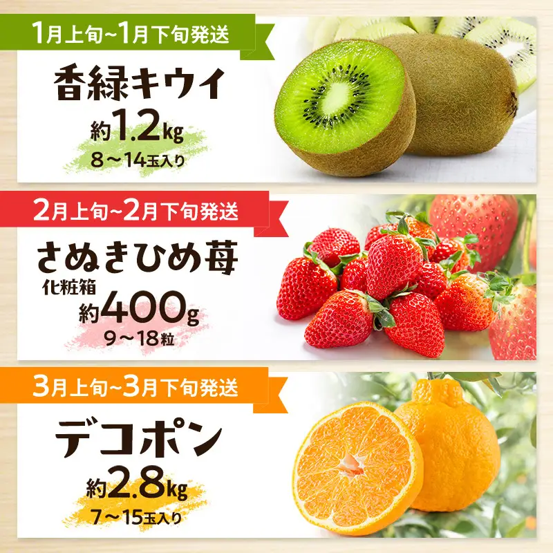 讃岐のフルーツ定期便（全10回）